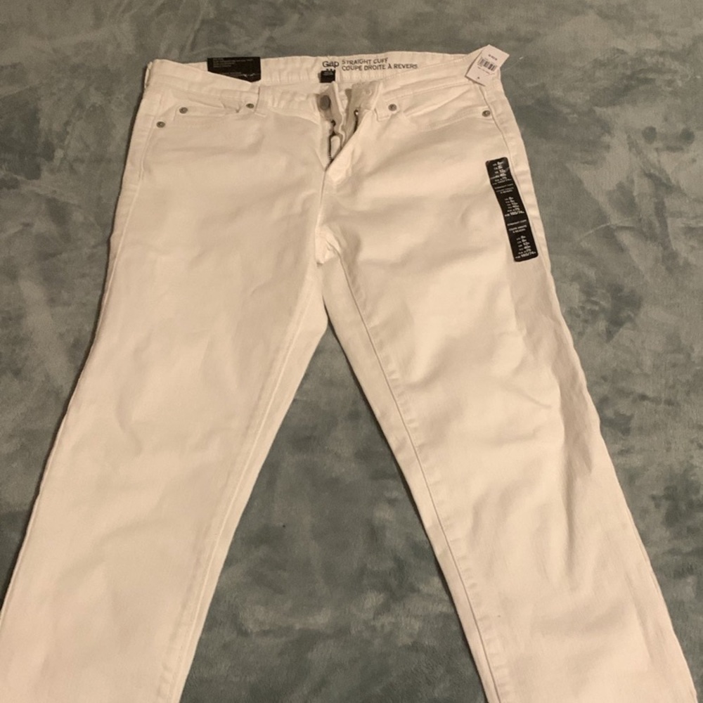 Gap white jeans
